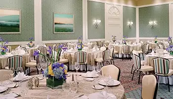 Meeting and Event Venues: View of the Grande Ballroom set for a banquet at Reunion Resort